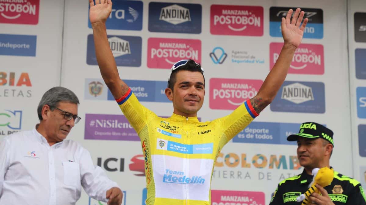 Fabio Duarte, campeón de la Vuelta a Colombia 2022