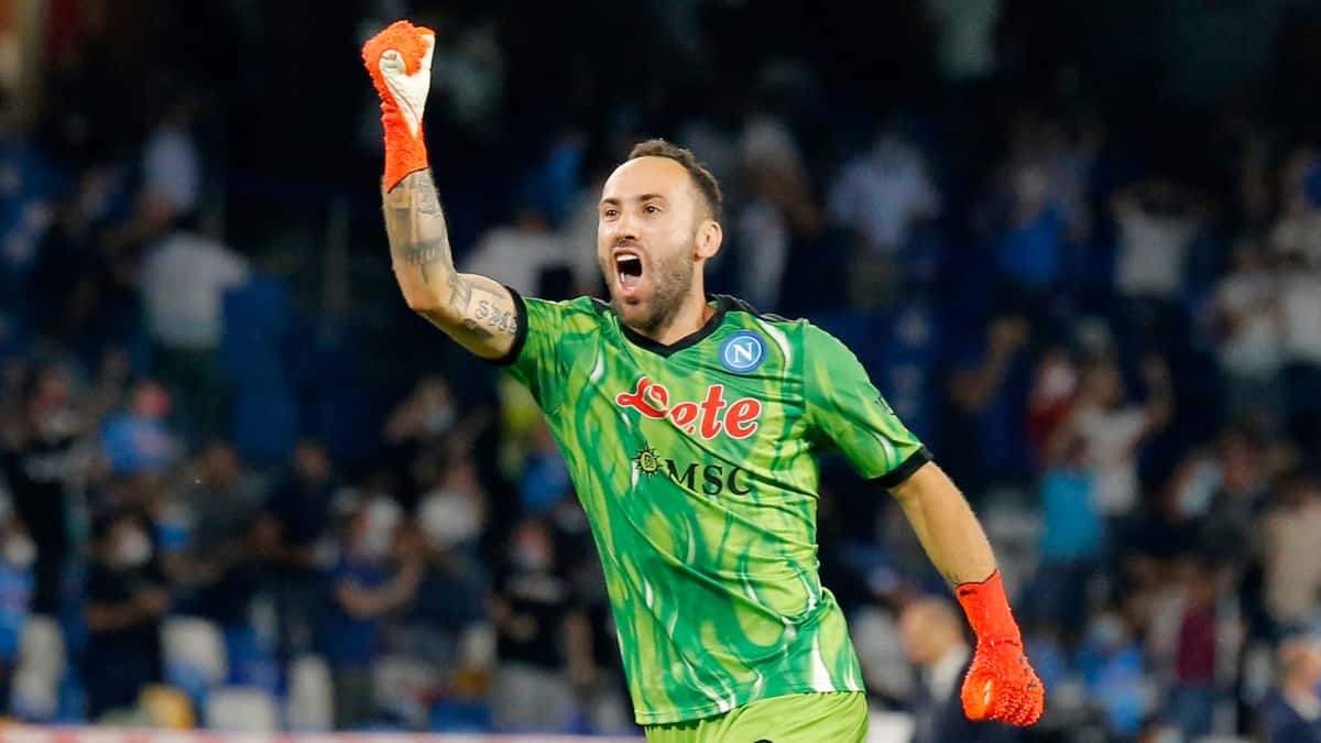 Despedida de David Ospina del Napoli