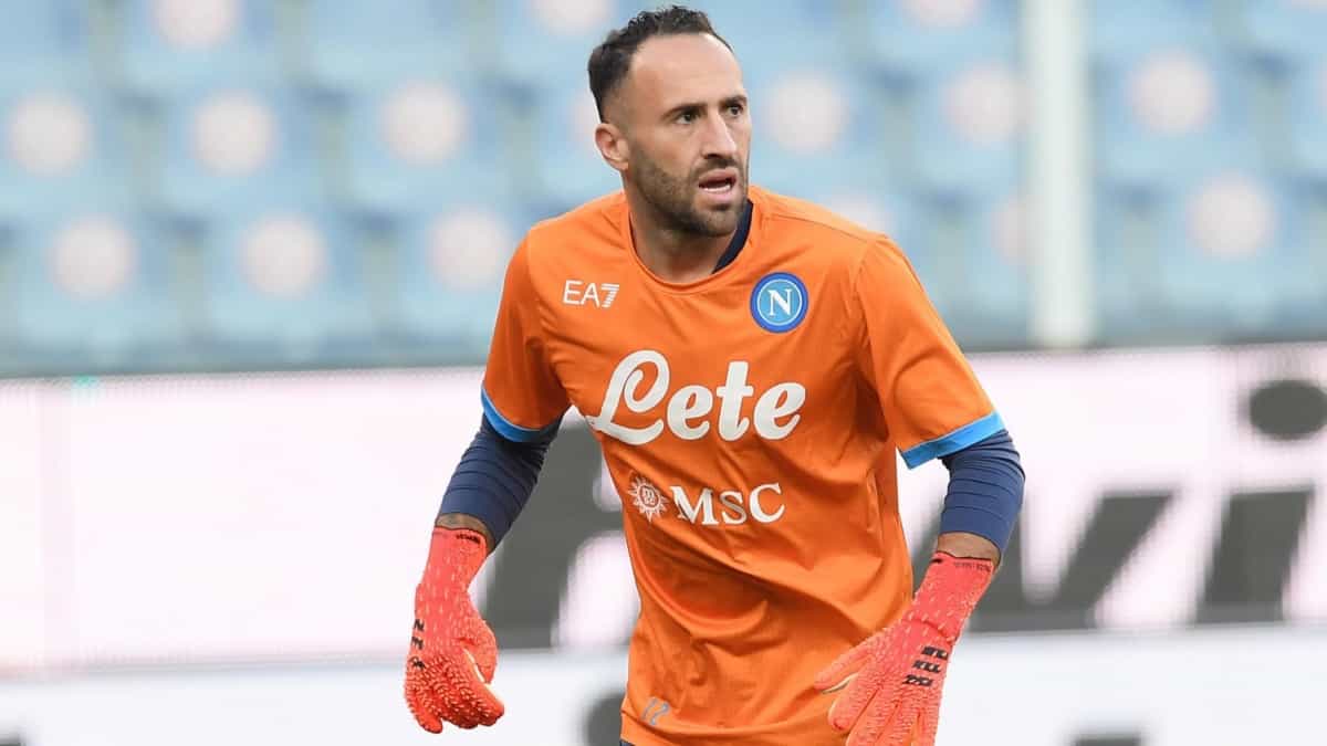 David Ospina, suplente en Napoli 2-3 Spartak Moscú