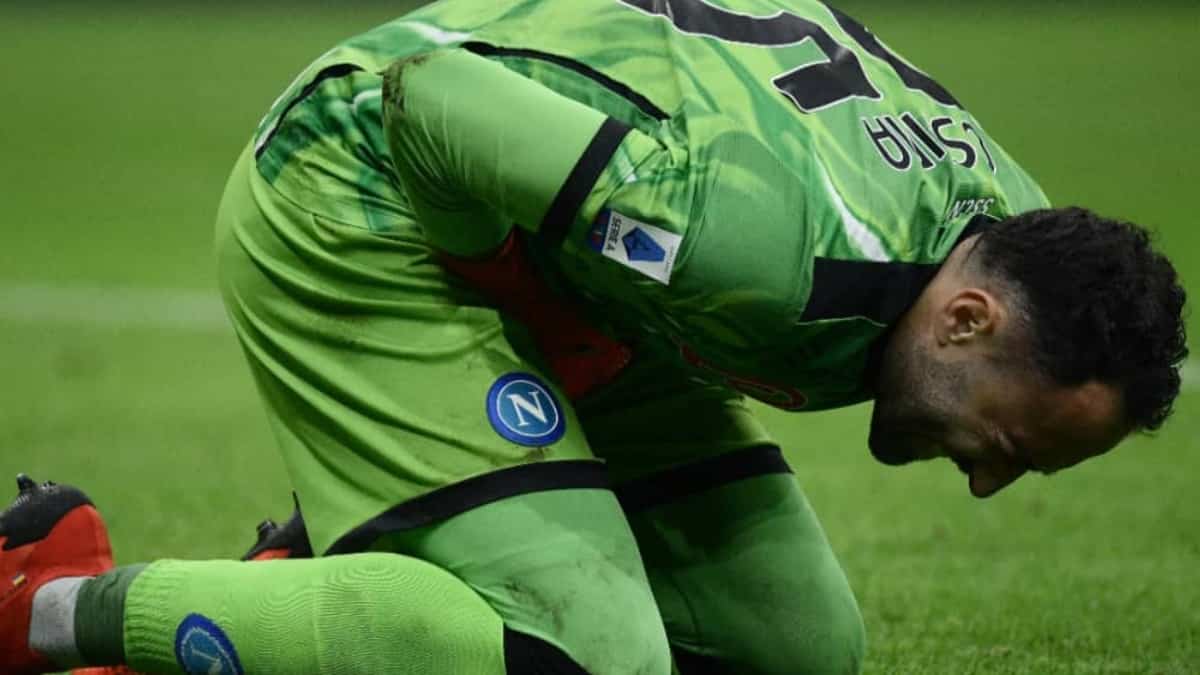 David Ospina, lesión en Napoli