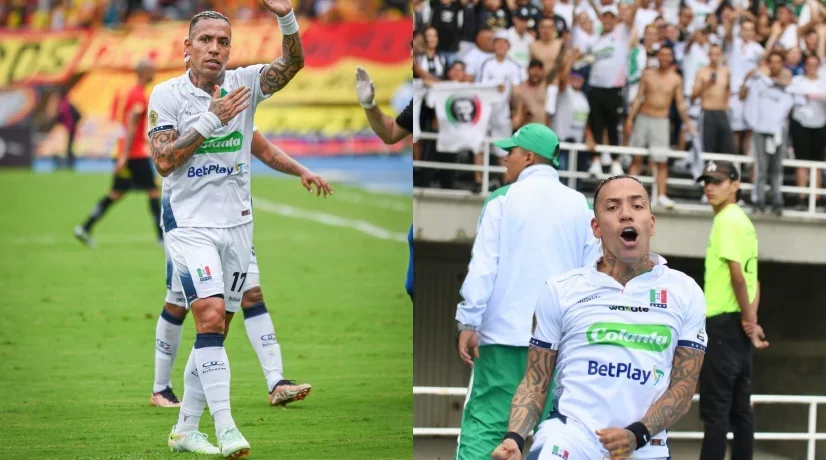 Dayro Moreno cerca de ser el máximo goleador histórico del fútbol profesional colombiano.