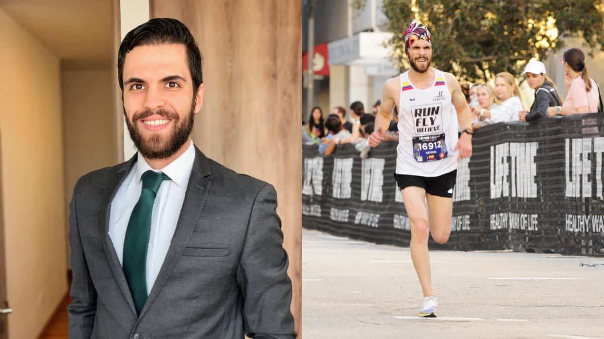 Sergio Gómez, atleta colombiano.