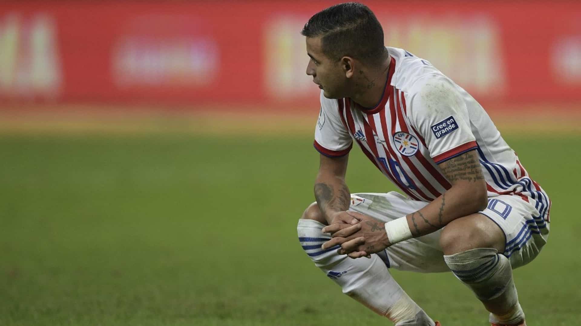 Derlis González, jugador de Paraguay
