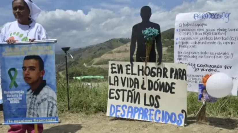 Desaparecidos en Colombia fueron incluidos en PND
