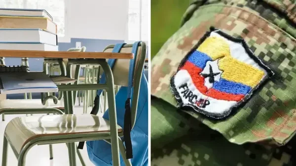 Deserción escolar en seis departamentos de Colombia está provocada por el reclutamiento de grupos armados ilegales