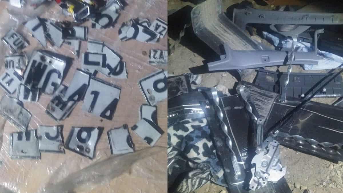 Parquedero en el sur de Bogotá era utilizado como desguazadero