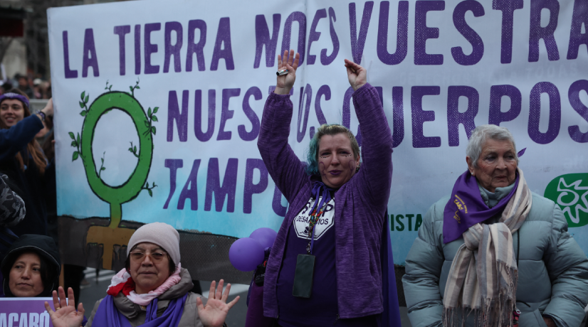 Miles de mujeres en el mundo se movilizaron para reivindicar sus ...