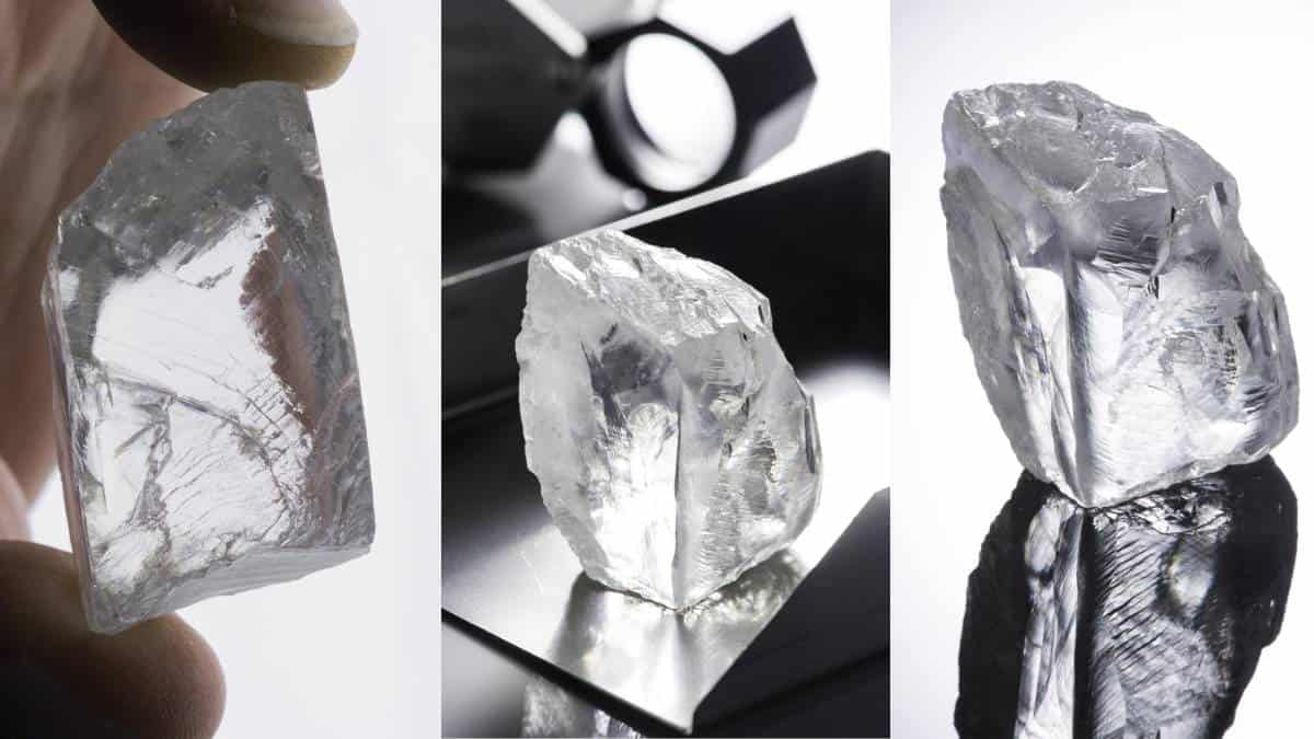 Cullinan diamante más grande de la historia con 3.106 quilates, descubierto en Sudáfrica en 1905.