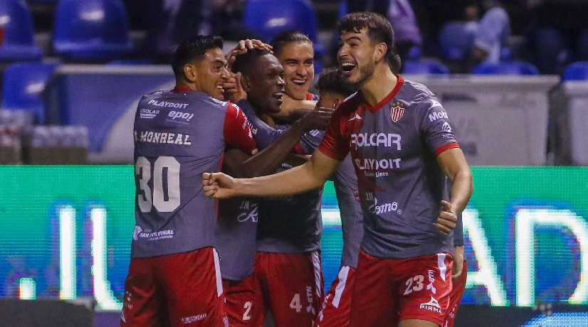 Diber Cambindo anotó su primer gol con Necaxa y le dio el triunfo contra Puebla: video