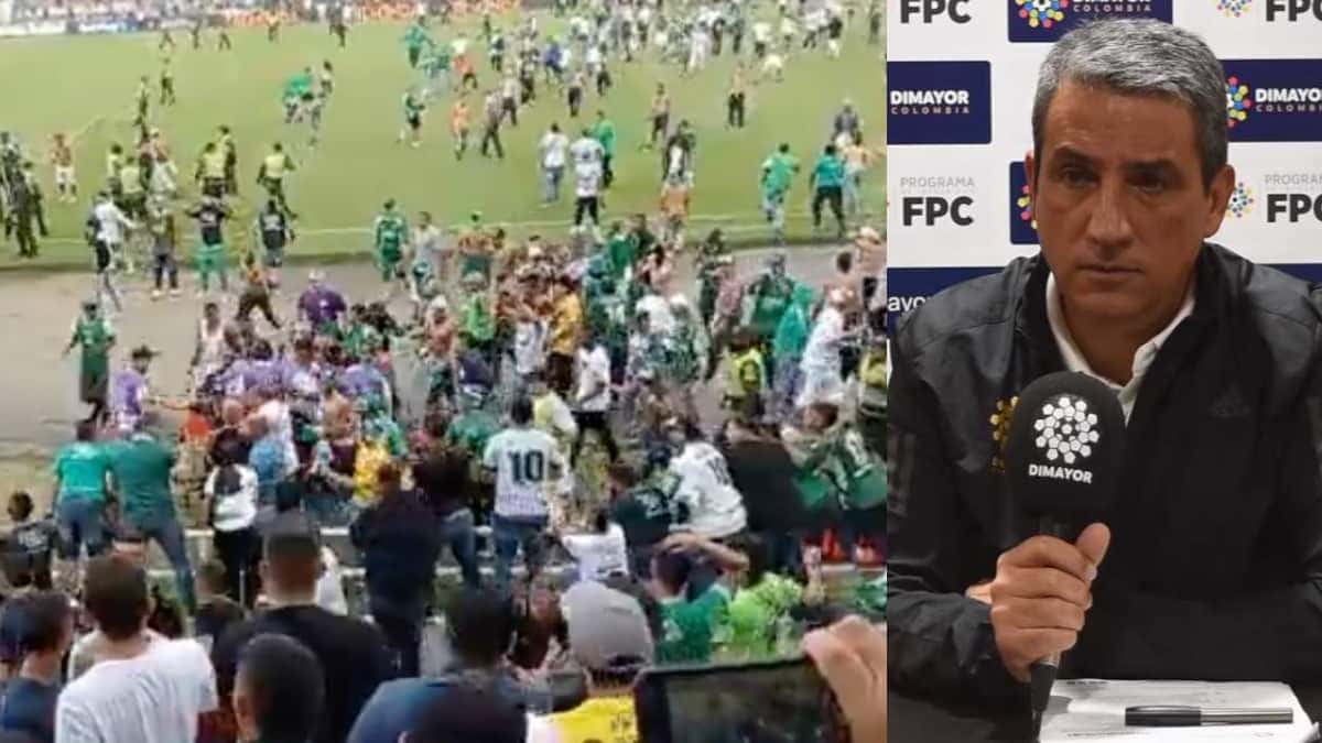 Fernando Jaramillo, presidente Dimayor, sobre incidentes Cortuluá-Cali: estadio Doce de Octubre