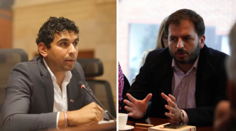 Acalorada discusión entre Andrés Forero y David Racero