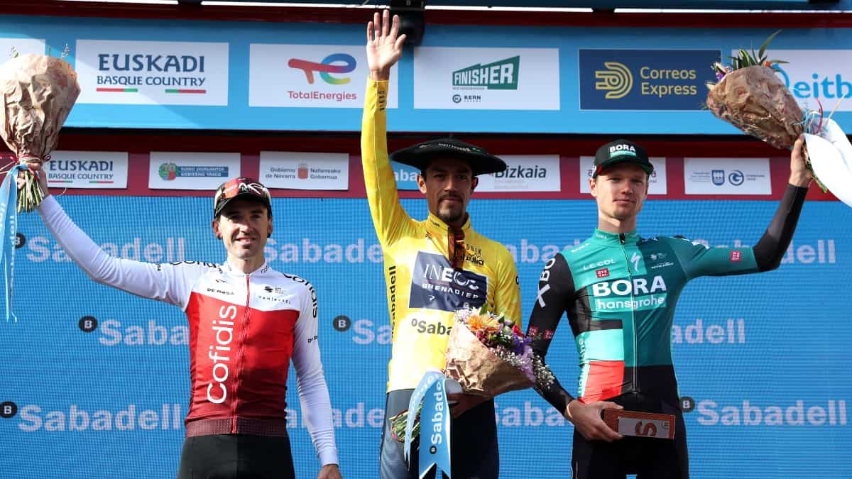 Daniel Martínez, declaraciones campeón Vuelta al País Vasco 2022