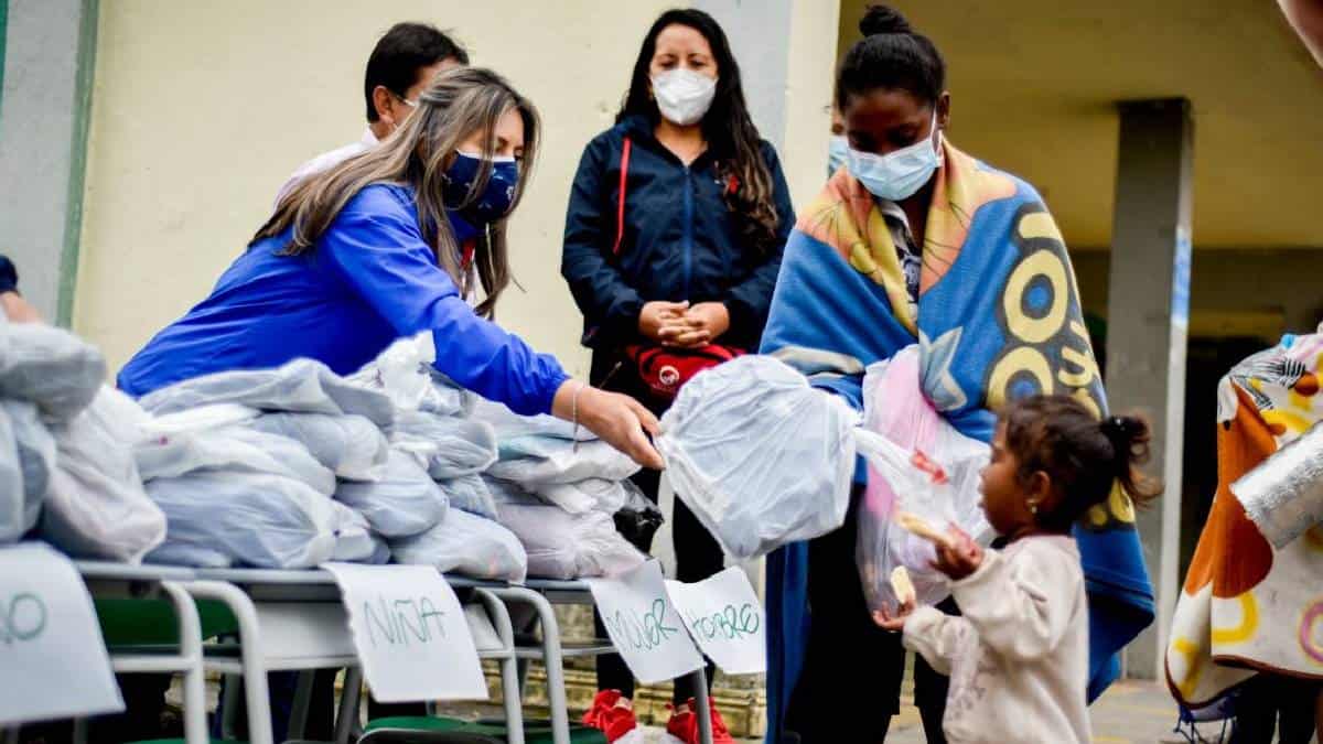 Foto: cortesía Llegaron a Nariño 51.443 ayudas humanitarias para la niñez y la población migrante