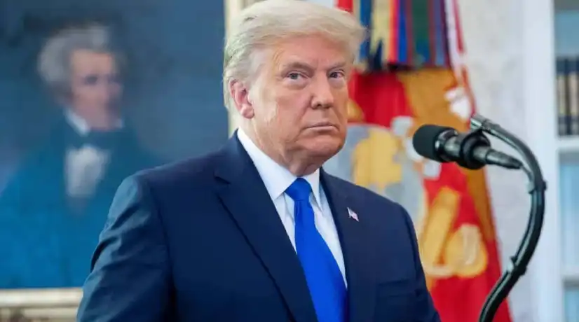 Expresidente de EE. UU., Donald Trump - Foto: AFP Expresidente Donald Trump es acusado de poner en riesgo la seguridad nacional de EE. UU.