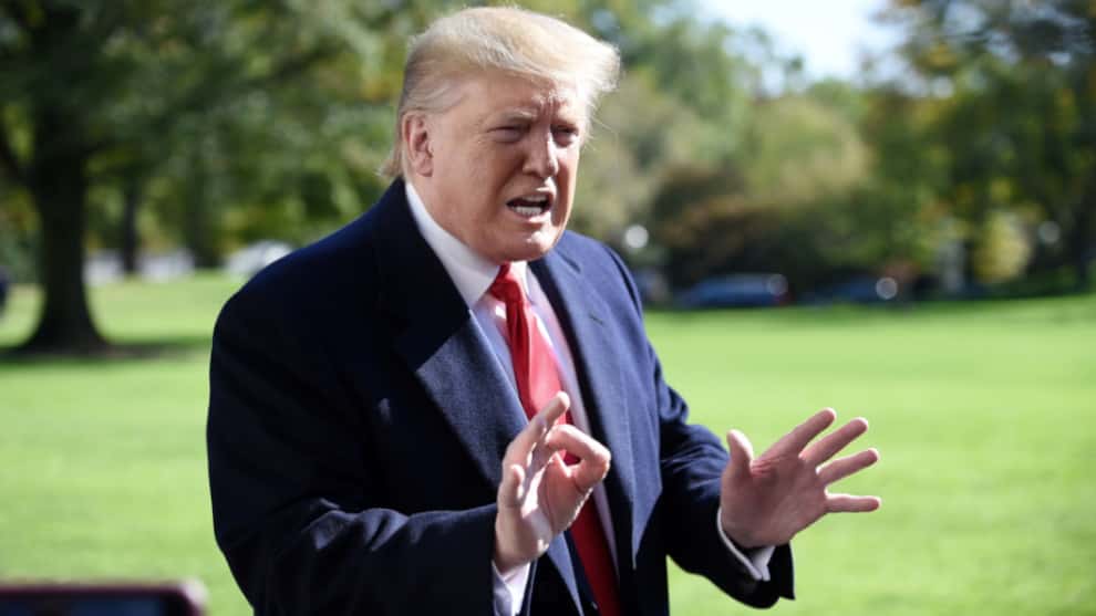 El presidente de Estados Unidos, Donald Trump.