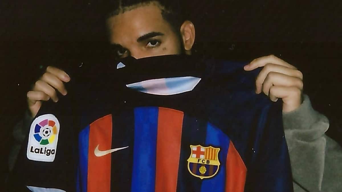 Foto: @champagnepapi Drake perdió apuesta en Real Madrid 3-1 Barcelona: LaLiga 2022/23