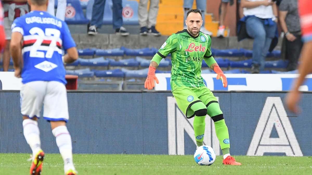 Roberto D’Aversa destacó actuación de David Ospina en Sampdoria-Napoli