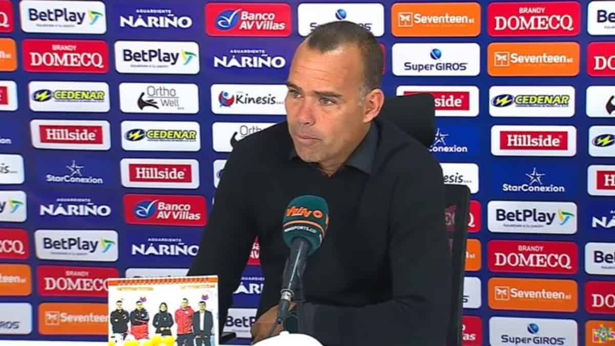 Rafael Dudamel sobre derrota Pasto 2-0 Cali: Liga 2022-I