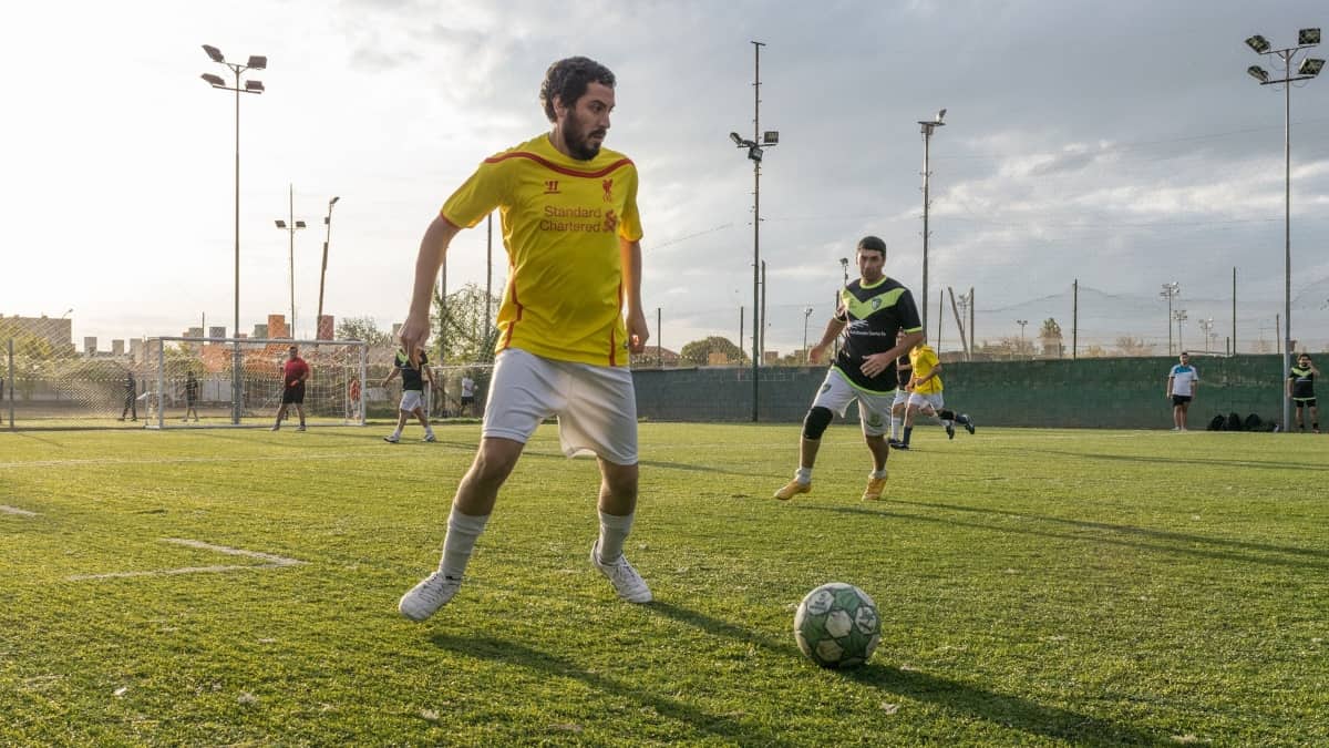 Reservar canchas de fútbol desde el celular