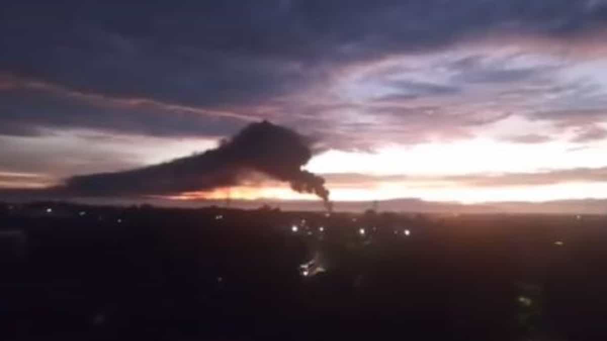 Atentan contra Ecopetrol y se produce fuerte explosión e incendio en Barrancabermeja