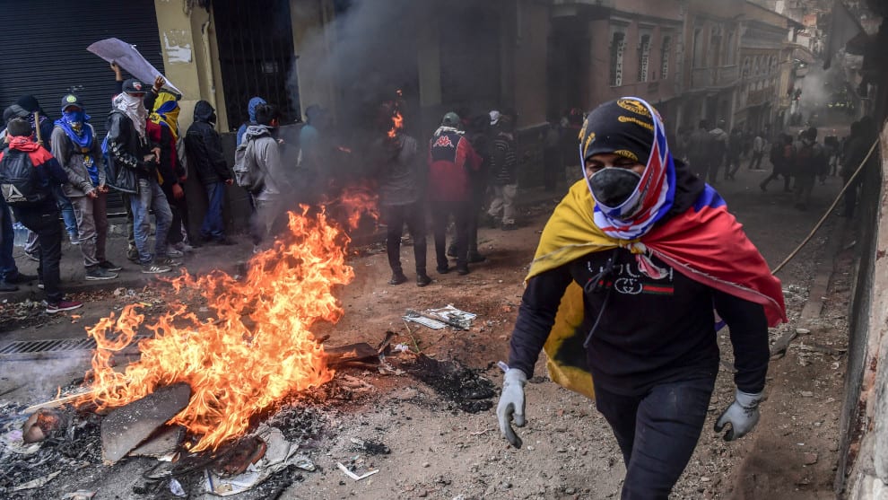 Decenas de personas han sido detenidas. Foto: AFP