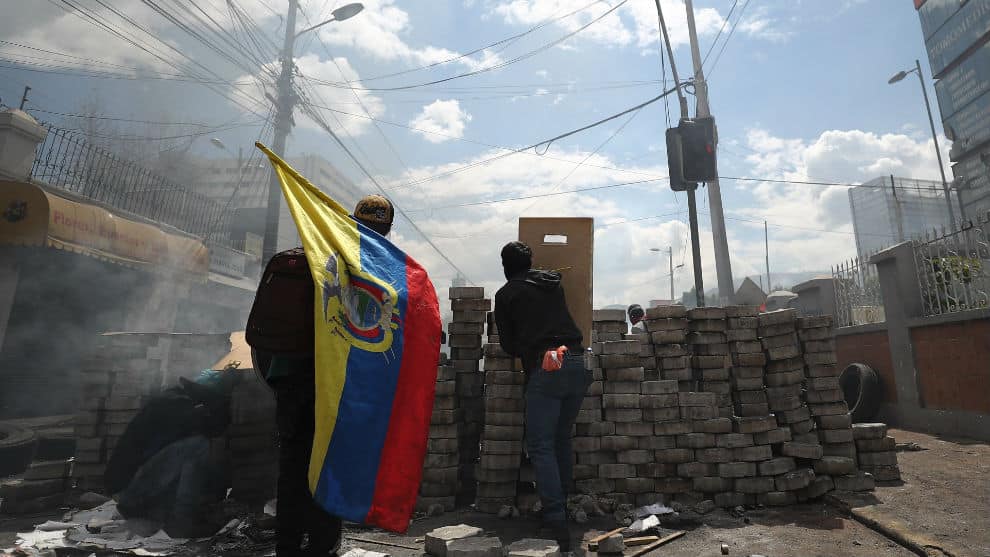 La primera reunión de diálogo está convocada para el día 13 de octubre a las 3 de la tarde en Quito.