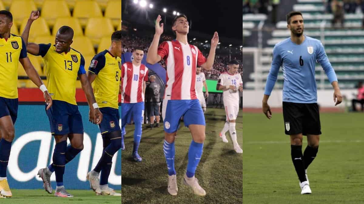 Ecuador, Paraguay y Uruguay, previa fecha 15