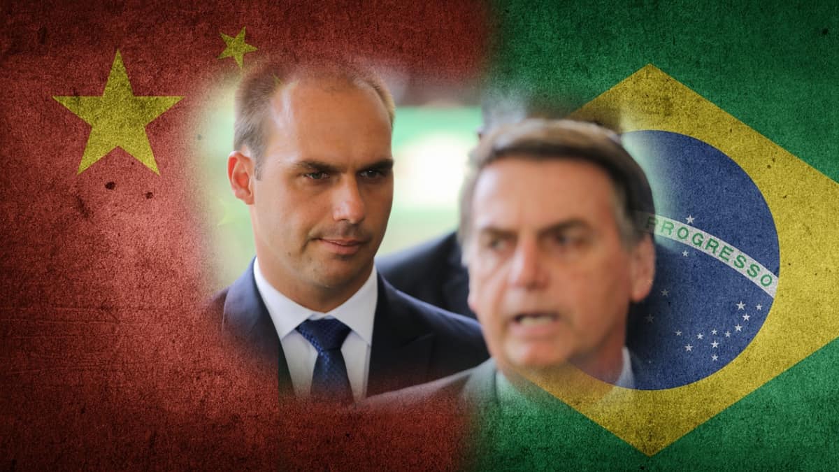 Eduardo Bolsonaro "habló de más" y pone en riesgo relaciones Brasil - China