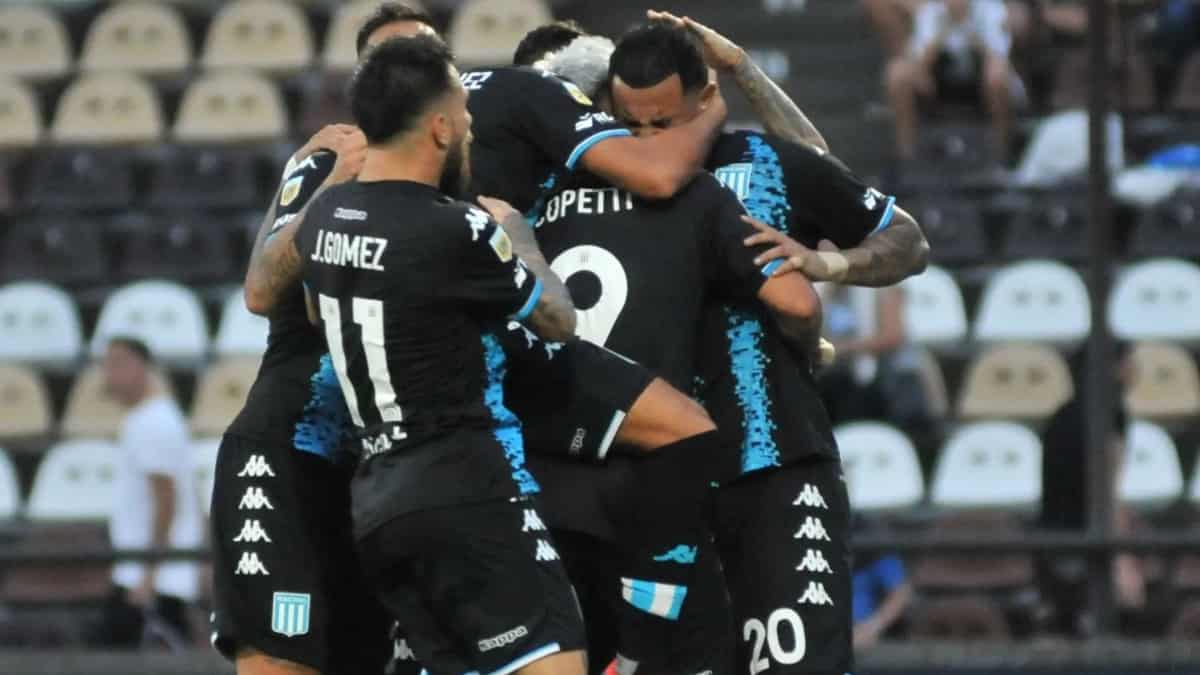 Edwin Cardona, Platense 0-1 Racing: Copa de la Liga argentina