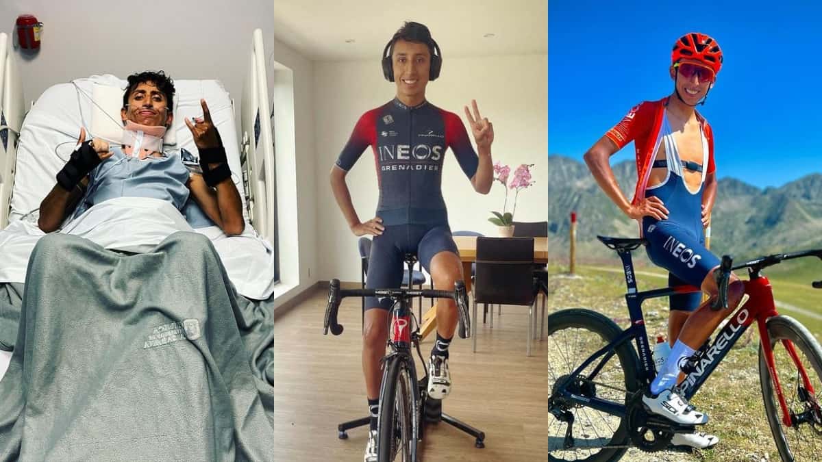Cronología regreso de Egan Bernal al Tour de Dinamarca