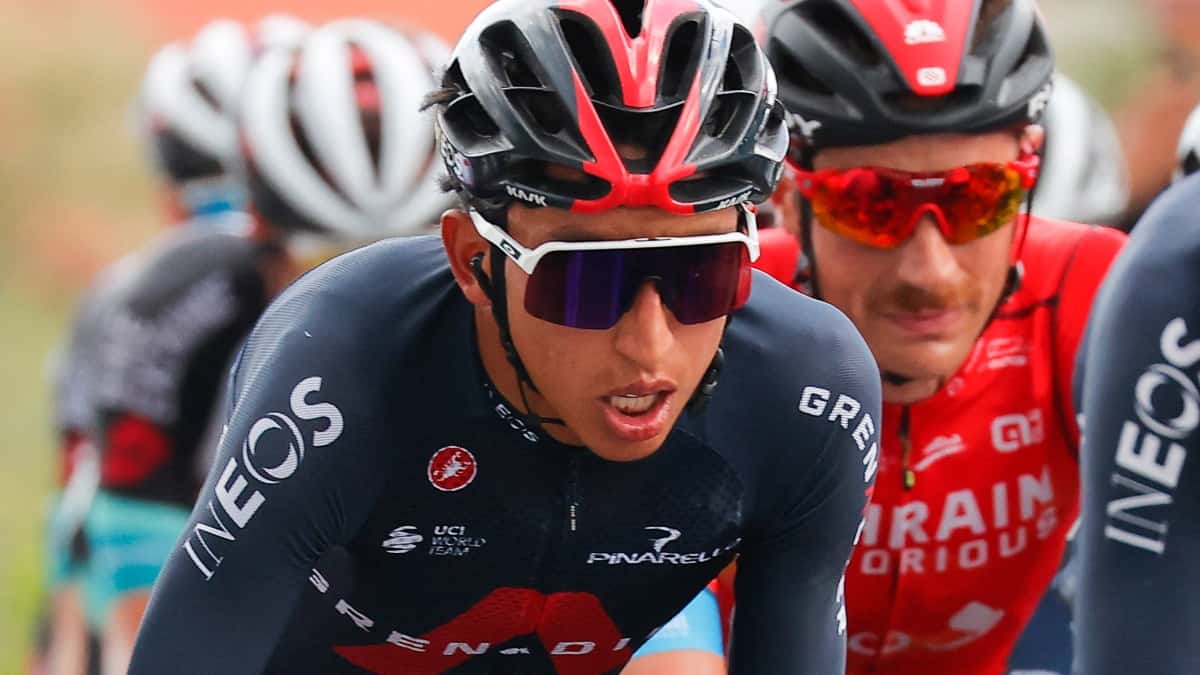 El colombiano Egan Bernal regresaría en la Vuelta a Burgos 2022