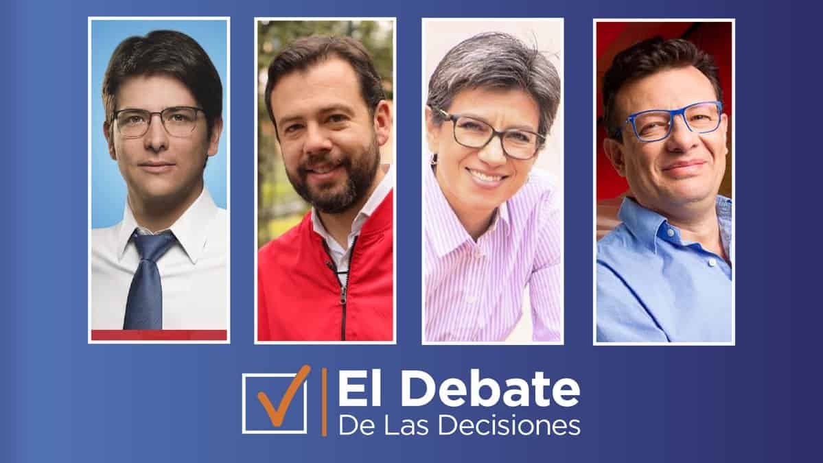 Debate de las Decisiones a la alcaldía de Bogotá 2019