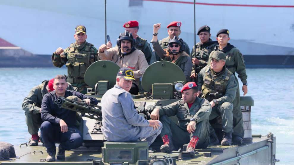 Este martes inician los ejercicios militares del régimen venezolano en la frontera con Colombia