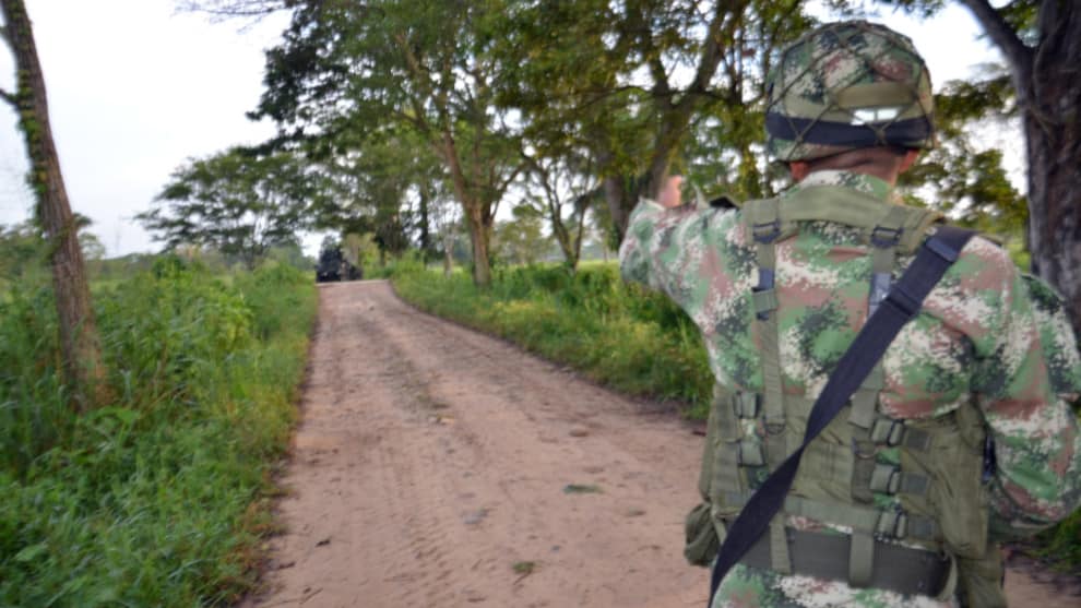 El militar hizo todo lo que tuvo a su alcance para hacerle frente a la situación.