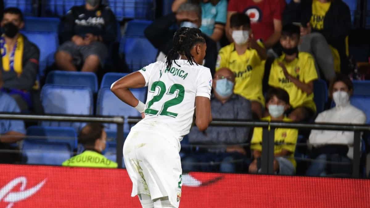 Gol de Johan Mojica con Elche ante Villarreal