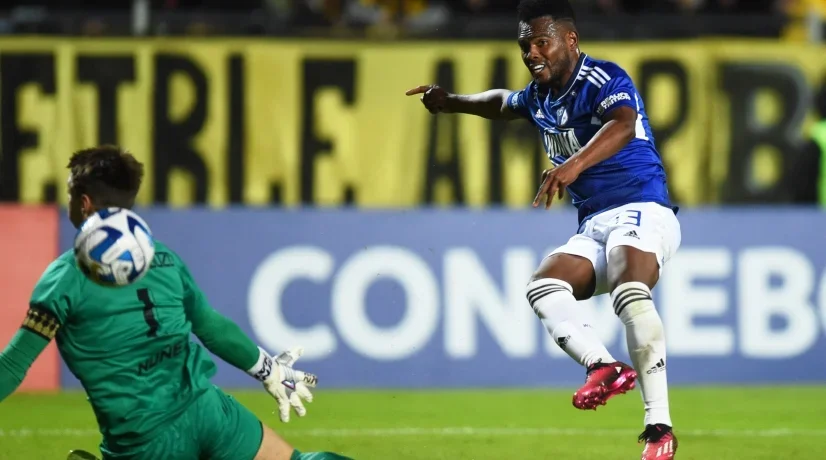 Gol Elvis Perlaza, Peñarol 0-1 Millonarios: Sudamericana 2023