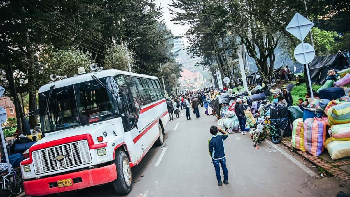 Indígenas desalojaron el Parque Nacional
