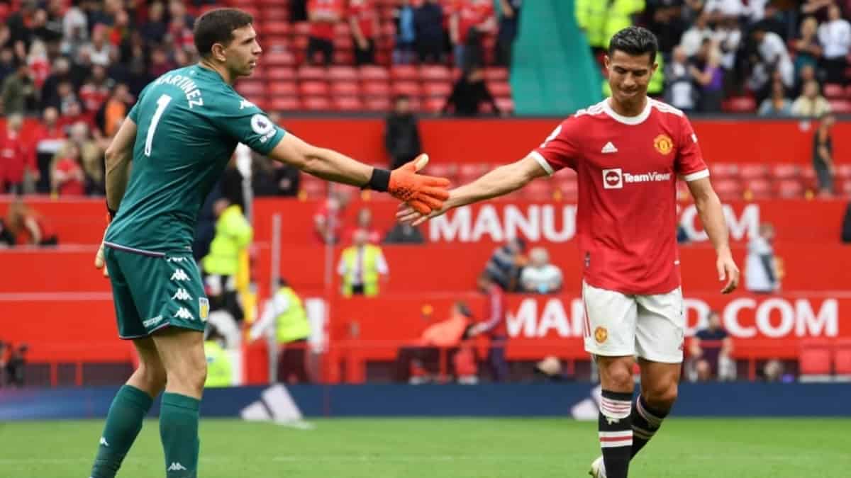 Dibu Martínez y su provocación a Cristiano Ronaldo