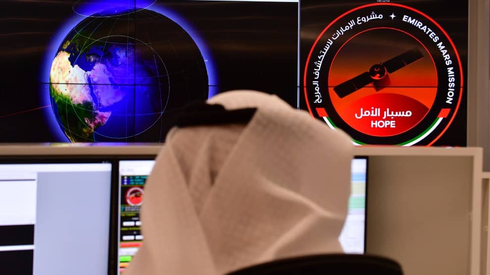 Emiratos Árabes lanza su primera sonda con destino a Marte