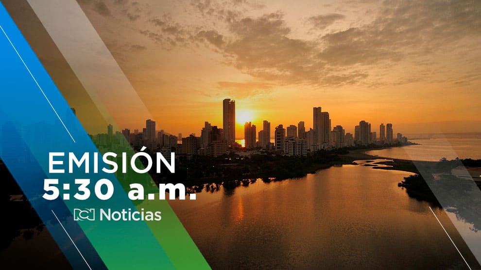 Foto: Noticias RCN Emisión 05:30 a.m. / jueves 03 de junio de 2021