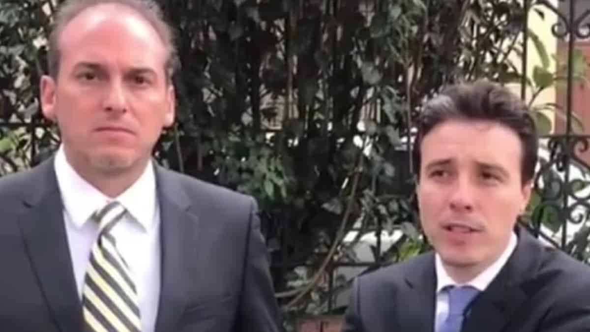Diego Pardo Cuellar y Daniel Largacha