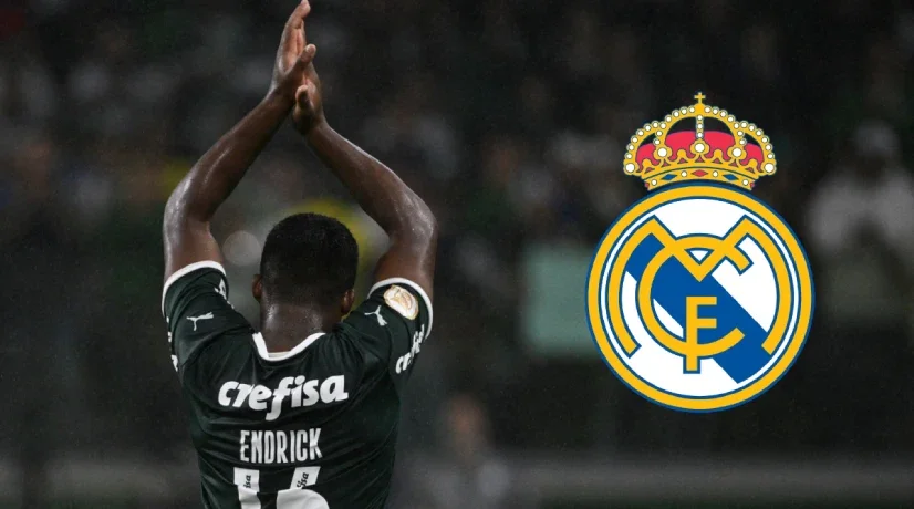 Real Madrid anunció fichaje de Endrick, de 16 años y de Palmeiras