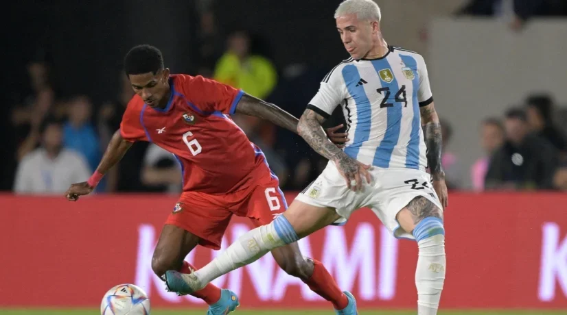 Enzo Fernandez: panameños se pelearon por camiseta del argentino