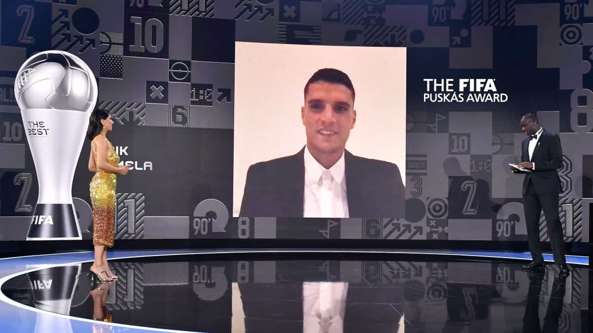 Erik Lamela, ganador Premio Puskás