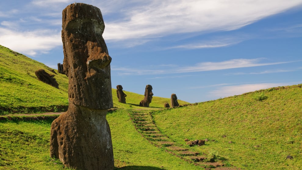 estatuas monoliticas moai isla pascua