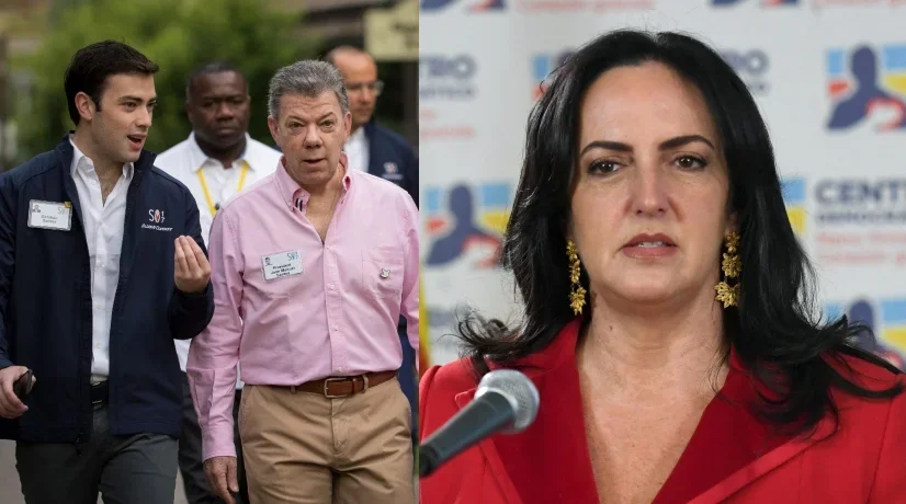 Esteban Santos contra Gobierno Petro y respuesta María Fernanda Cabal