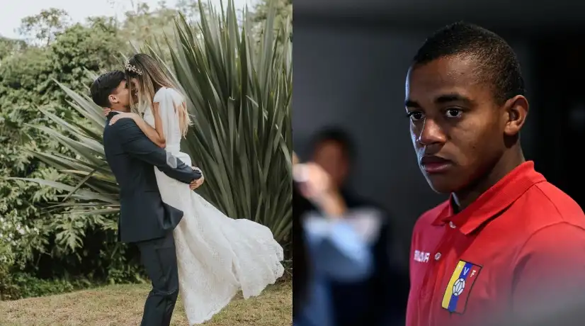 Exnovia de Wuilker Faríñez se casó con otro futbolista con pasado en el fútbol colombiano