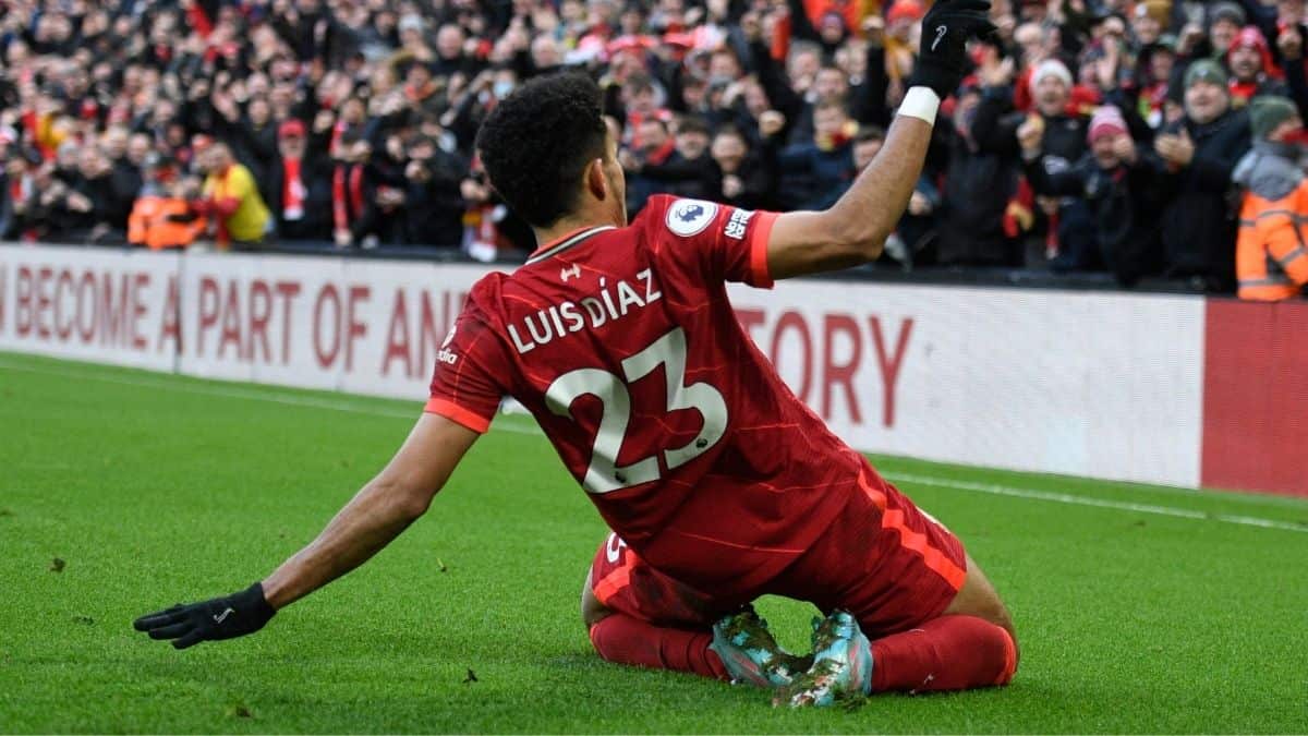 Luis Díaz recibe elogios de Kevin Campbell, exjugador inglés