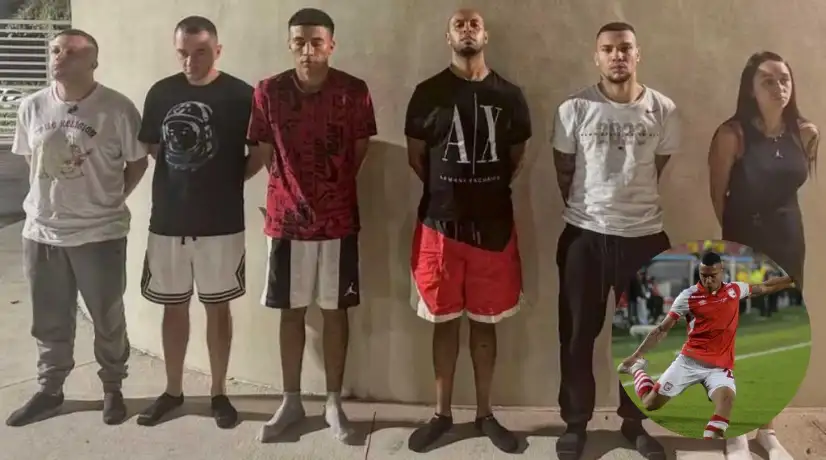 Exjugador de Independiente Santa Fe fue capturado en Estados Unidos por robos a residencias