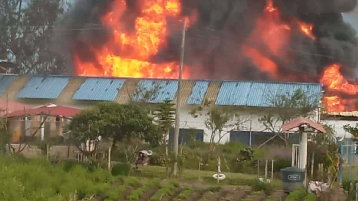 Fuerte explosión en fábrica en Chipaque, Cundinamarca
